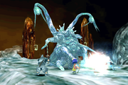 Crystal Kraken uses a physical attack from FFIX Remastered