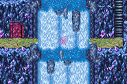 Waterfall in Final Fantasy II (GBA).