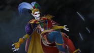 Screenshot of Kefka before battle.