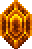 Gold Crystal Pixel Remaster sprite.