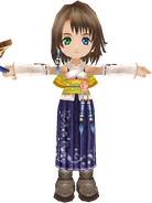 Summoner Yuna render.