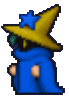 Nacht as a Black Mage.