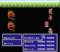 Final Fantasy III (NES).