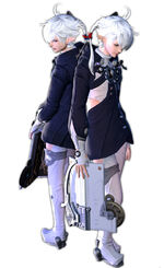 Alpinaud & Alisaie NPC Render