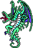 Bahamut sprite for Rend (NES).