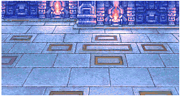 Mysidian Tower's ice floor background.