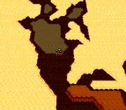 The Falcon flying around the Underground.