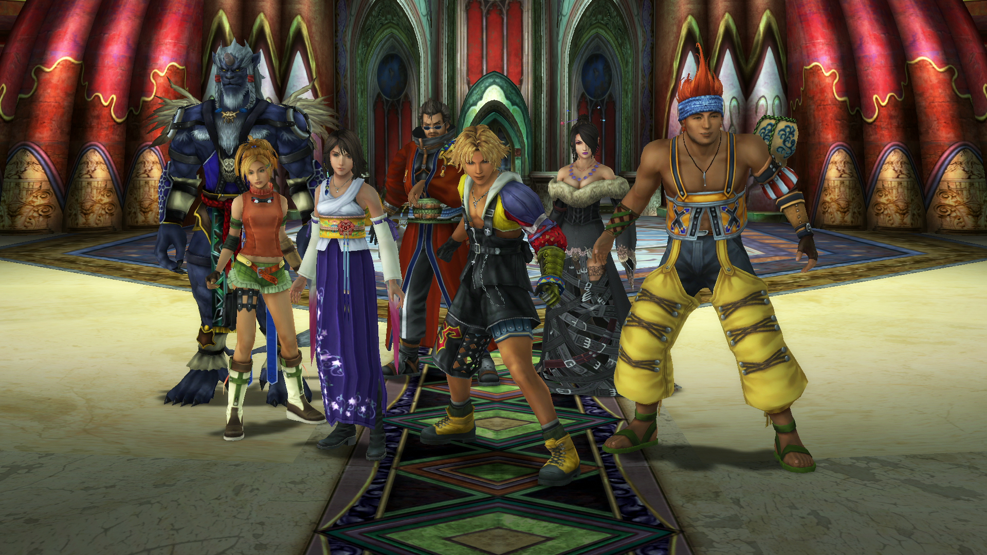 Final Fantasy X GREE Assembles Largest Cast of FF Characters Ever