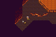 Kokkol's Forge on the World Map (SNES).