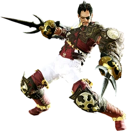 Pugilist render for Final Fantasy XIV: A Realm Reborn.