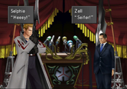 Seifer takes president hostage from FFVIII R