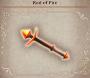 Bravely Default Rod of Fire