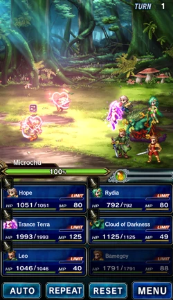 Final Fantasy Brave Exvius.