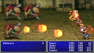 Blaze, used by the Chimera, in Final Fantasy (PSP).