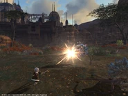 FFXIV Gladiator Attack.jpg (418 KB) Gladiator auto attack in Final Fantasy XIV (version 1.0).