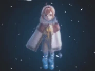 Tilika as she appears in a cutscene.