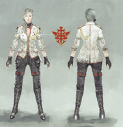 Aranea Highwind artwork from FFXV Dawn of the Future