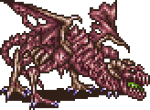 Dragon Zombie from FFV SNES sprite