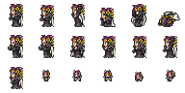 Set of Edea's sprites.