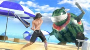 Home Wallpaper Beach Festival Fun from FFVIIEC.png (1.81 MB) Beach Festival Fun!, featuring Zack Fair's trunks and Beach Parasol.