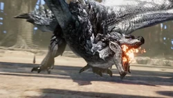 Home Wallpaper Silver Rathalos from FFVIIEC