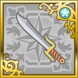 Freezing Blade in Final Fantasy Airborne Brigade (SR).