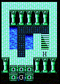 FFIII NES - Temple of Time third floor top-right room