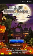 FFRK Halloween 2016 Title Screen