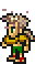 Animated sprite of Gau under Rage status (SNES/PSX/GBA).