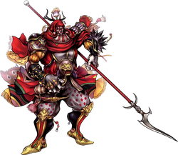 Artwork of Gilgamesh.