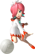 The White Mage from Mario Sports Mix.