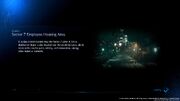 Sector 7 Employee Housing Area loading screen from FFVII Remake