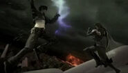 Squall vs Sephiroth.