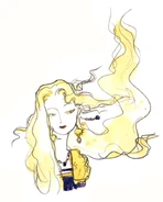 Chibi artwork by Yoshitaka Amano.