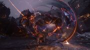 Clive using Gungnir from FFXVI