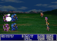 Holy4 in Final Fantasy II (PSX).