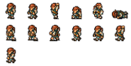 Set of Marcus's sprites.