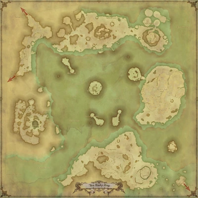Ruby Sea map from FFXIV
