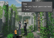 Squall time traveling from FFVIII Remastered