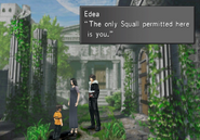 Squall time traveling from FFVIII Remastered