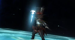 The thaumaturge's weapon of light.