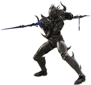 Cecil's Dark Knight 2nd form in Dissidia Final Fantasy NT.