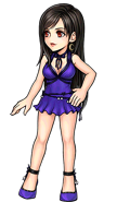 Artwork for Tifa's second costume.