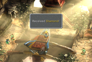 Diamond in the boat in Conde Petie from FFIX Remastered