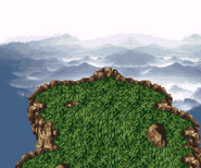 The summit of Mt. Zozo (SNES).