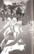 The battle depicted in the novelization