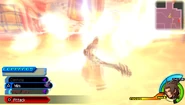 Mega Flare activating in Kingdom Hearts Birth by Sleep.