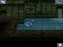 The party as toads in the overworld in Final Fantasy III (DS).