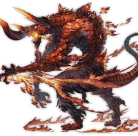 Ifrit in Granblue Fantasy.