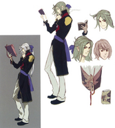 Artwork from Final Fantasy Type-0 Kōshiki Settei Shiryōshū Aku no Hishi.